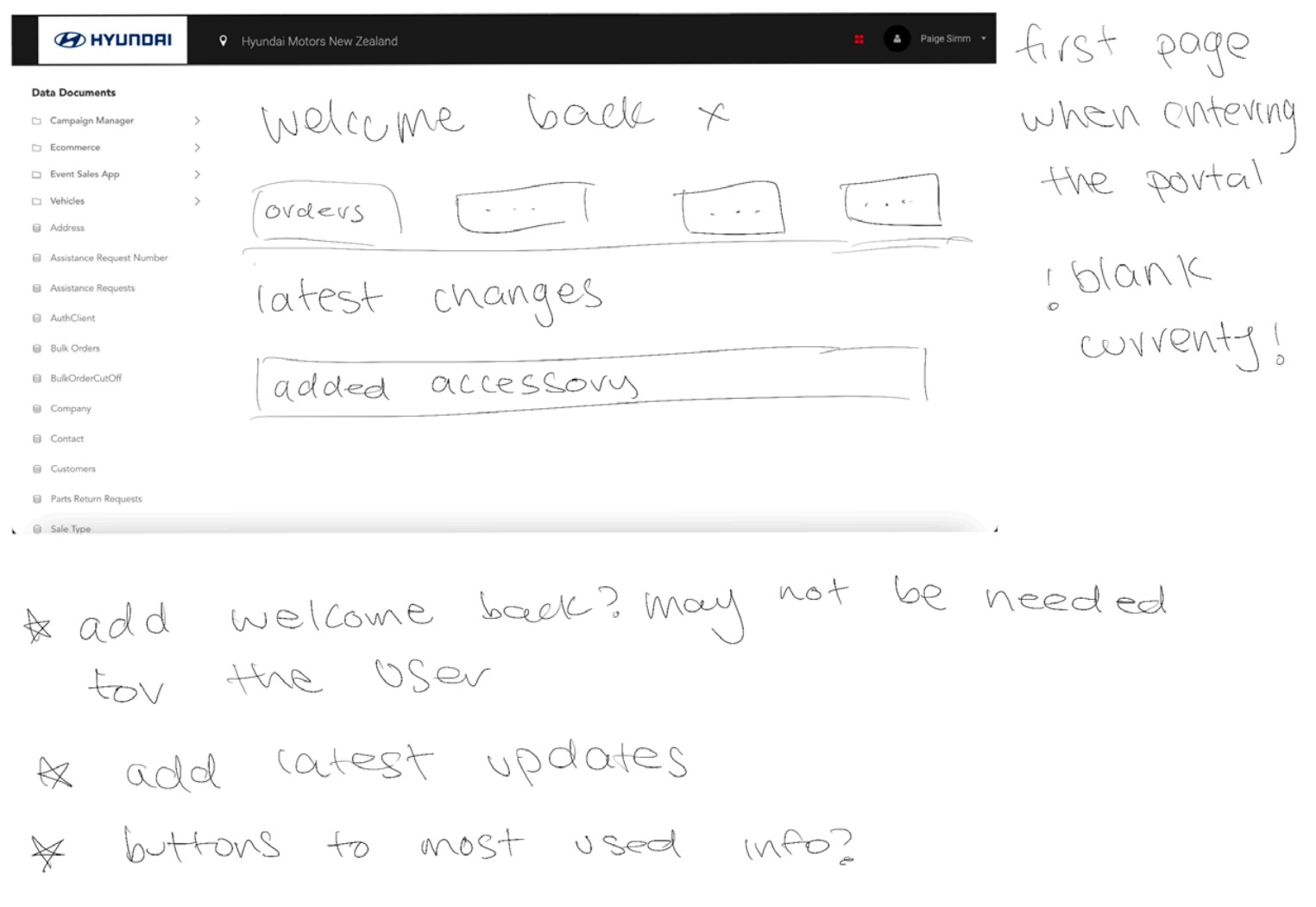 Problem identification sketch 2